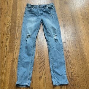 True Religion Girl’s Halle stretch denim jeans size 14 NWOT